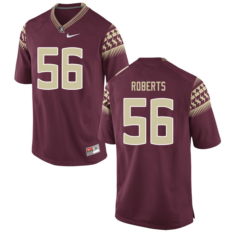 Men #56 Ryan Roberts Florida State Seminoles College Football Jerseys Sale-Garent - Click Image to Close